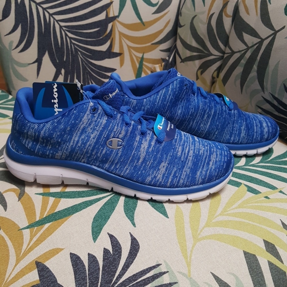 Champion Blue White Gusto Cross Trainer, 7